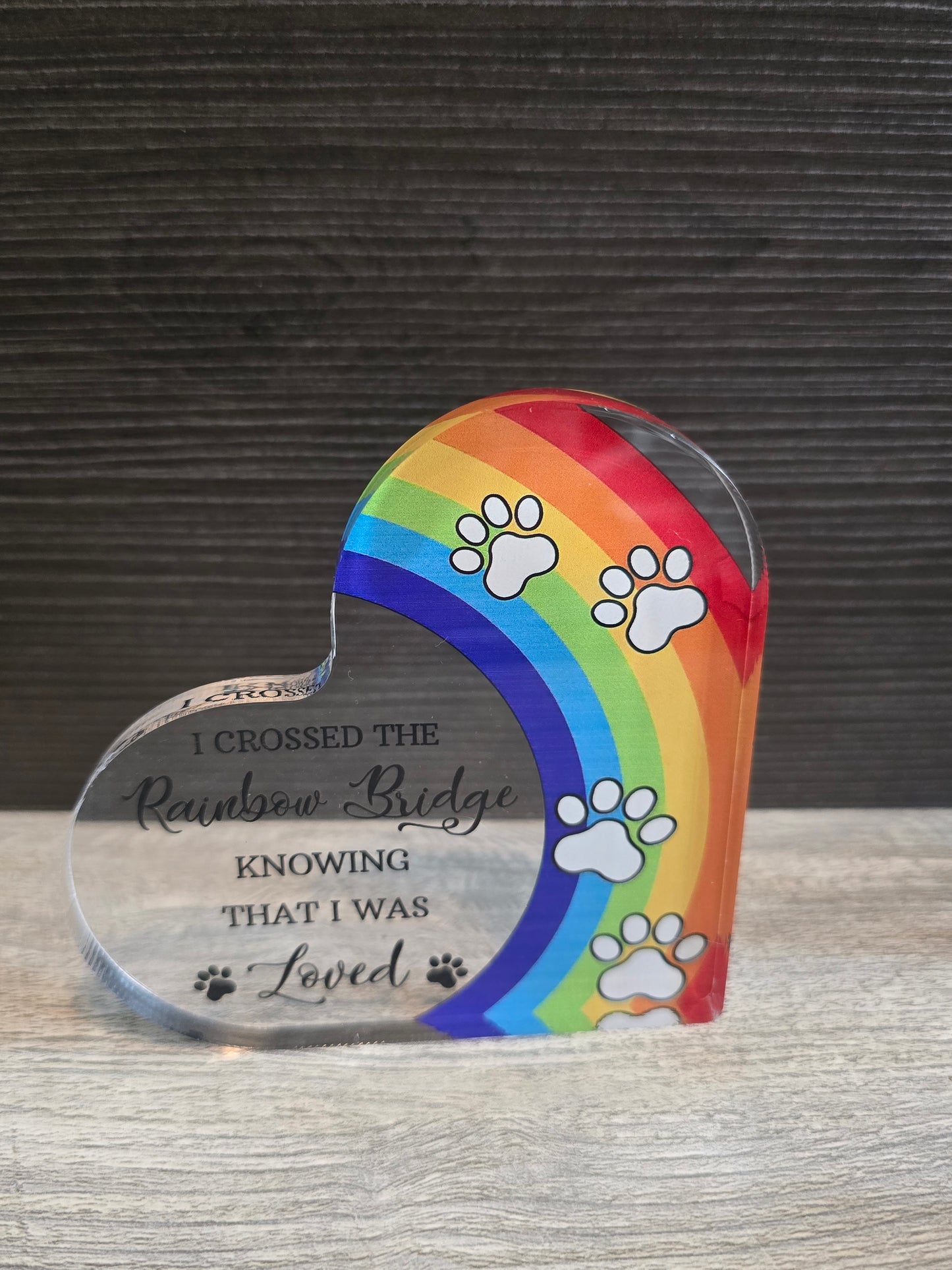 Acrylic desk signs