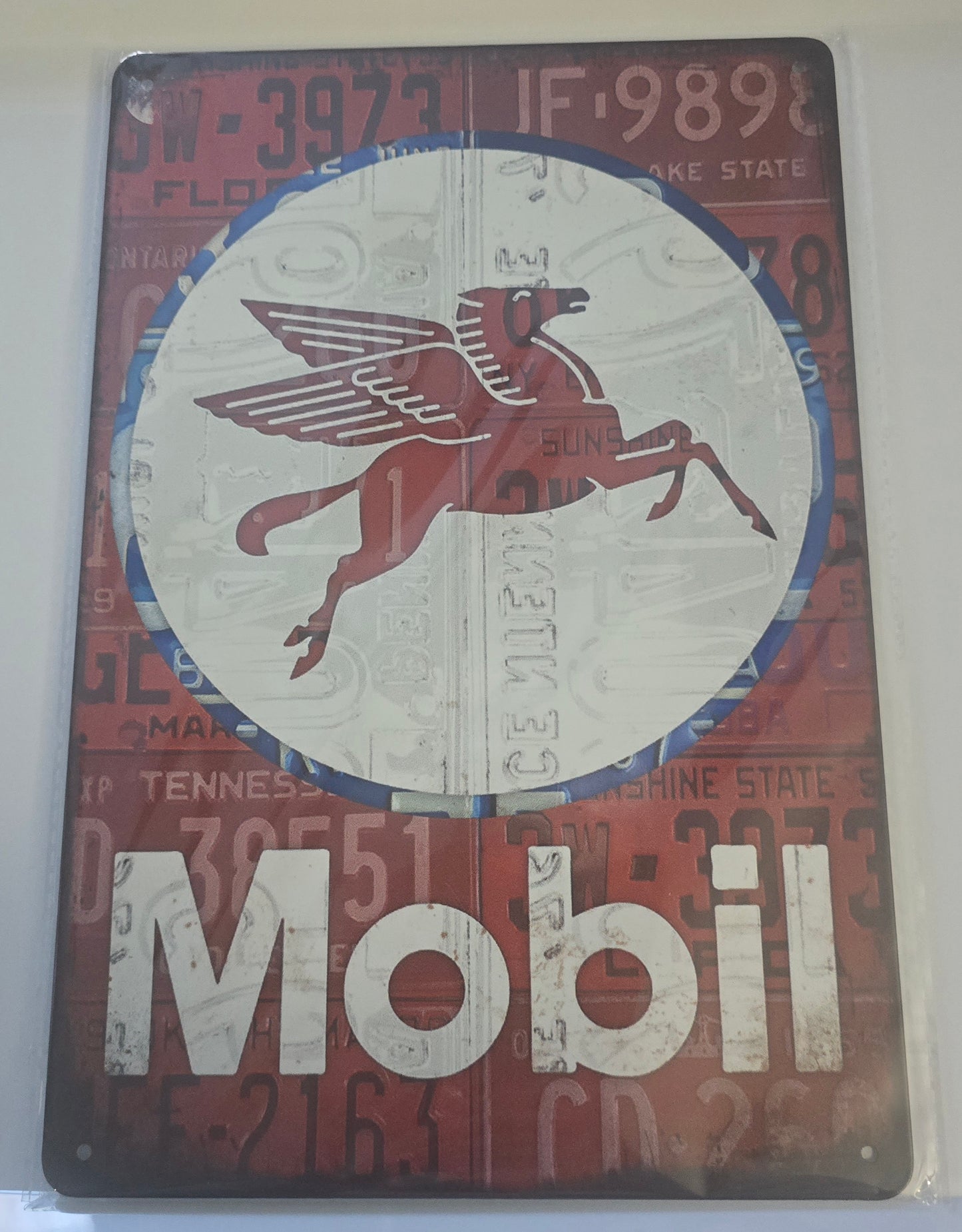 Metal reproduction signs