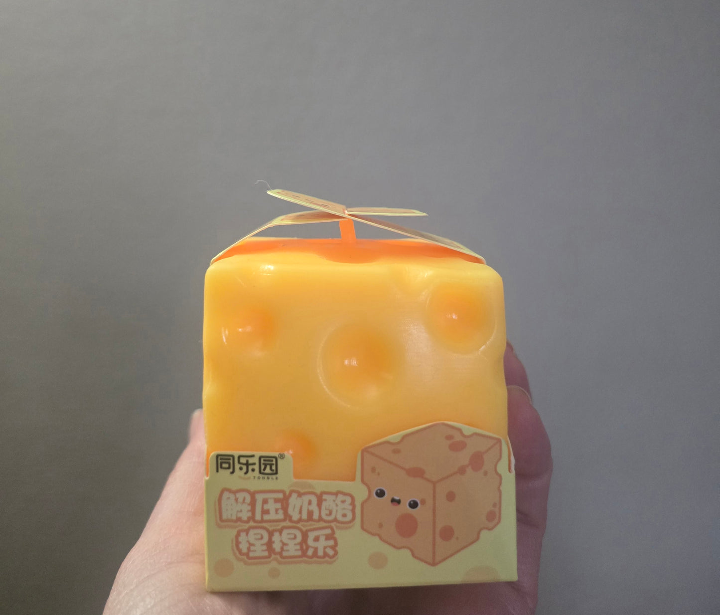 Cheese squishy triangle or cube