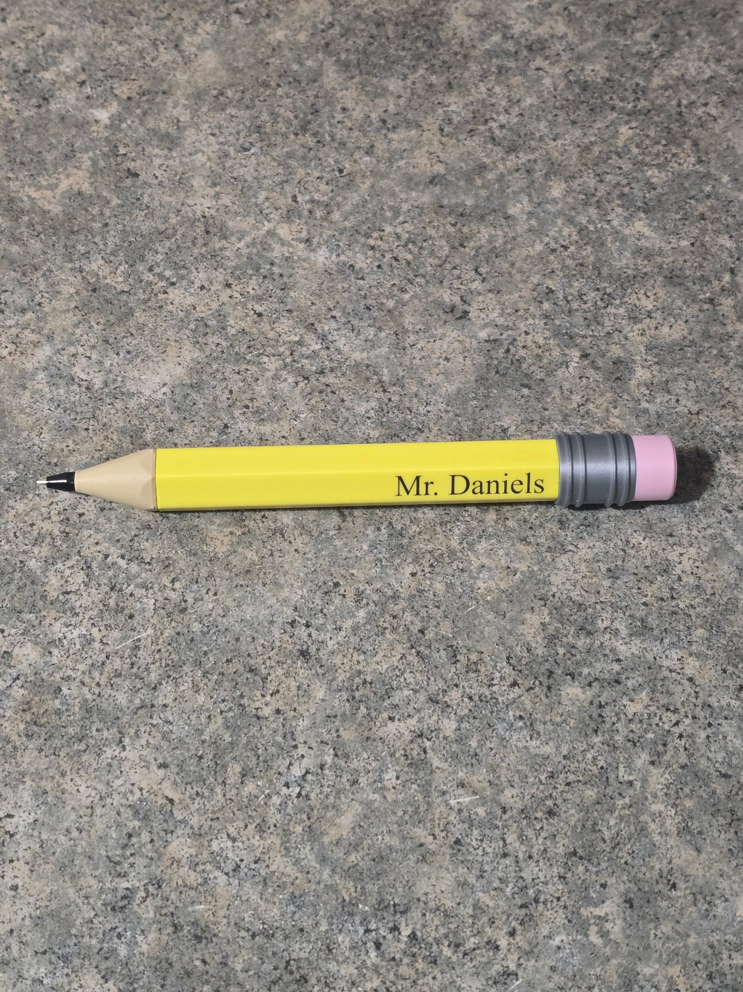 3D printed & UV printed Oversize pencil Pen personalized