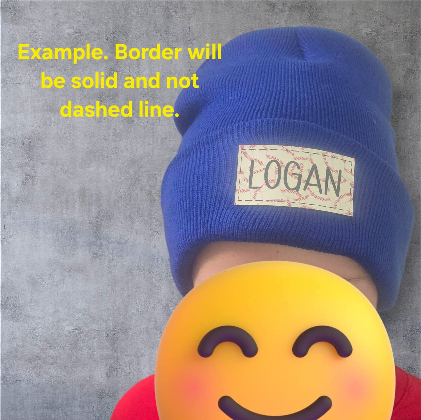 Beanie Hat Adult personalized