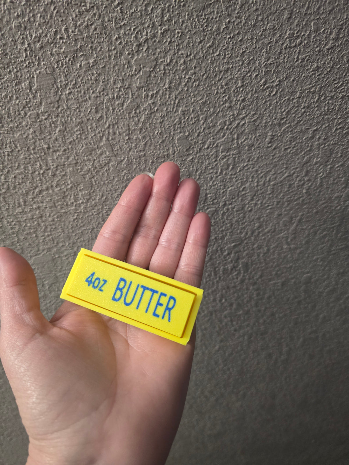 3D printed Butter fidget clicker