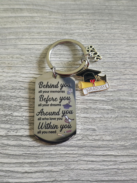 2026 Graduation keychain