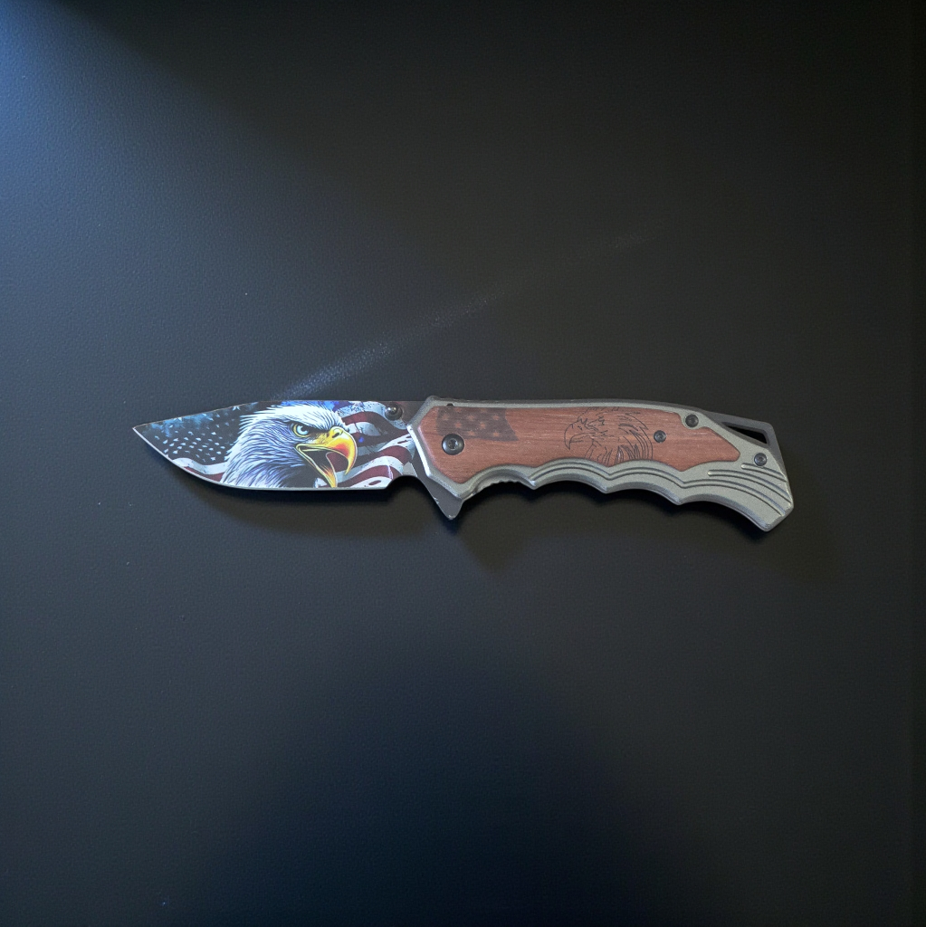 Eagle knife decoration