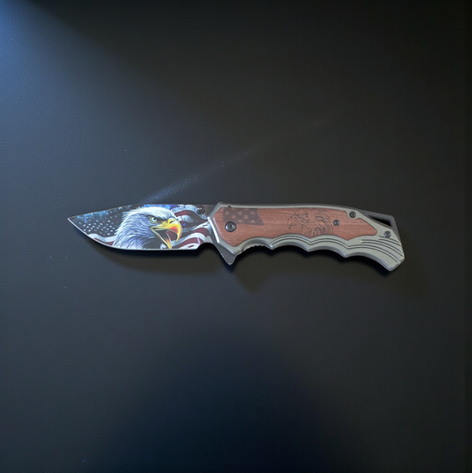 Eagle knife decoration
