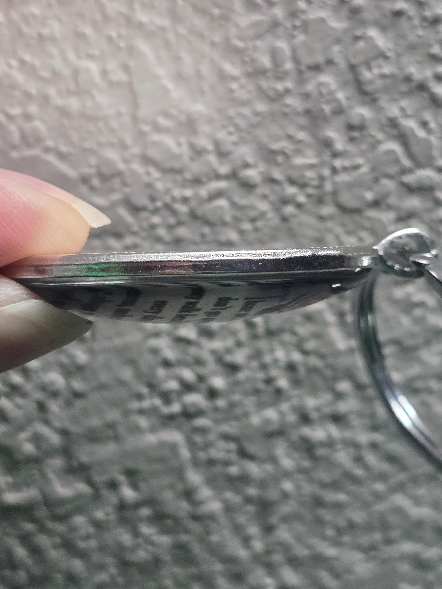 Those we love don't go away keychain