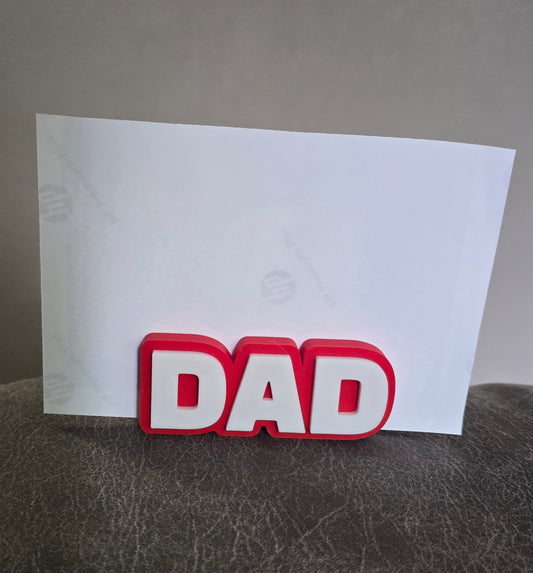 3D printed photo holder magnet personalized max 7 letters