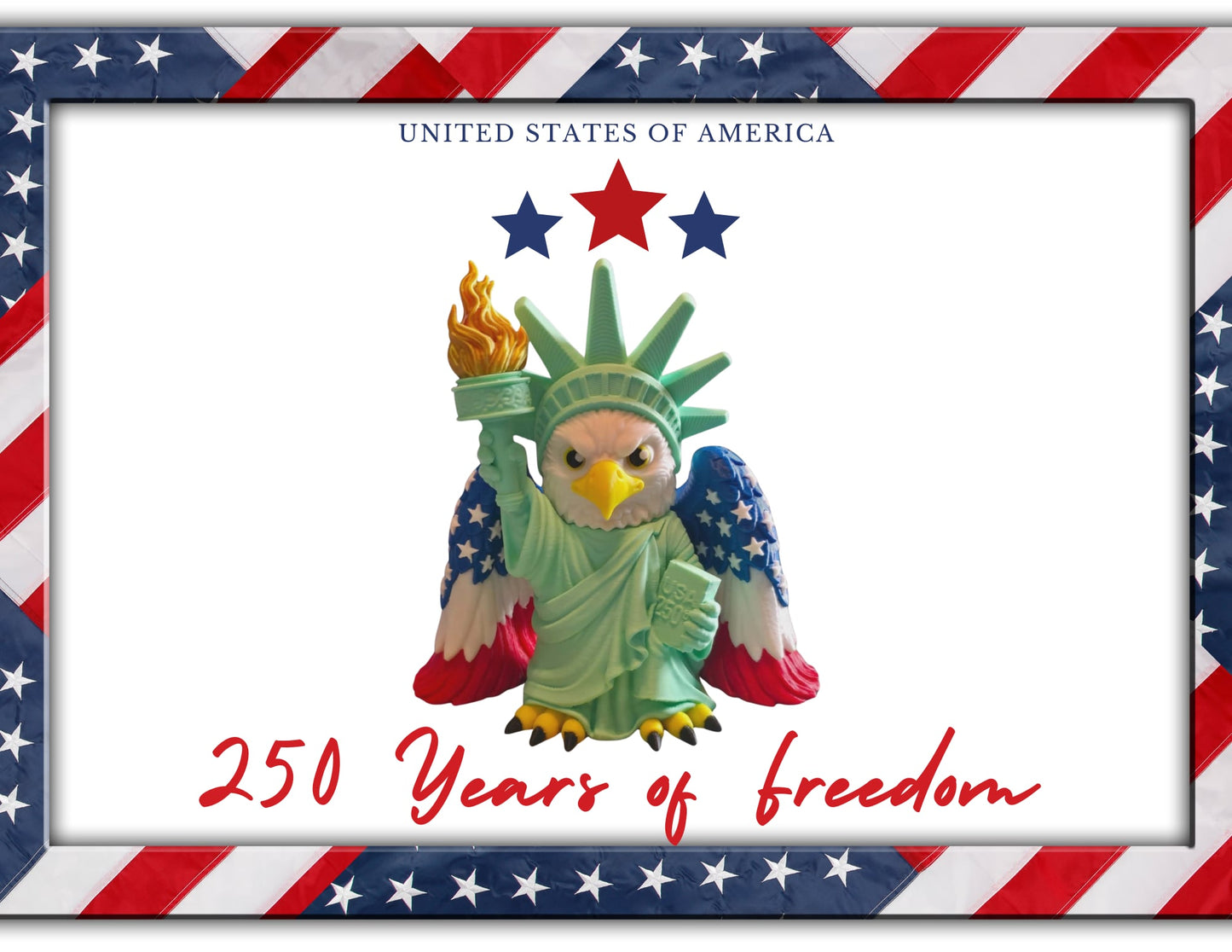3D printed Liberty Eagle