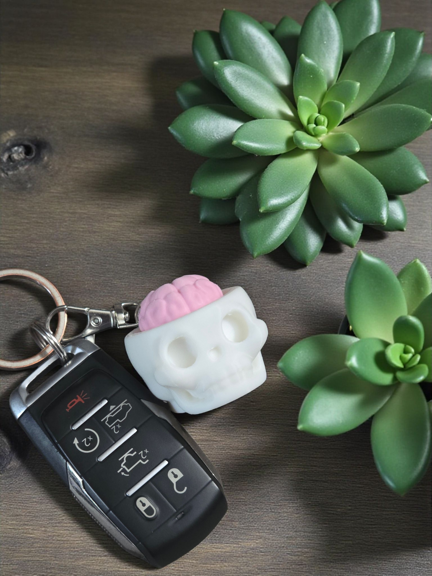 3D printed clicker fidget keychains