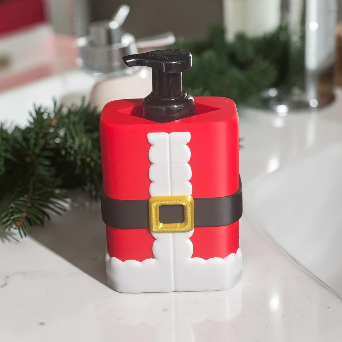 3D printed Christmas theme Hand Soap Holders BBW soap. Soap NOT included
