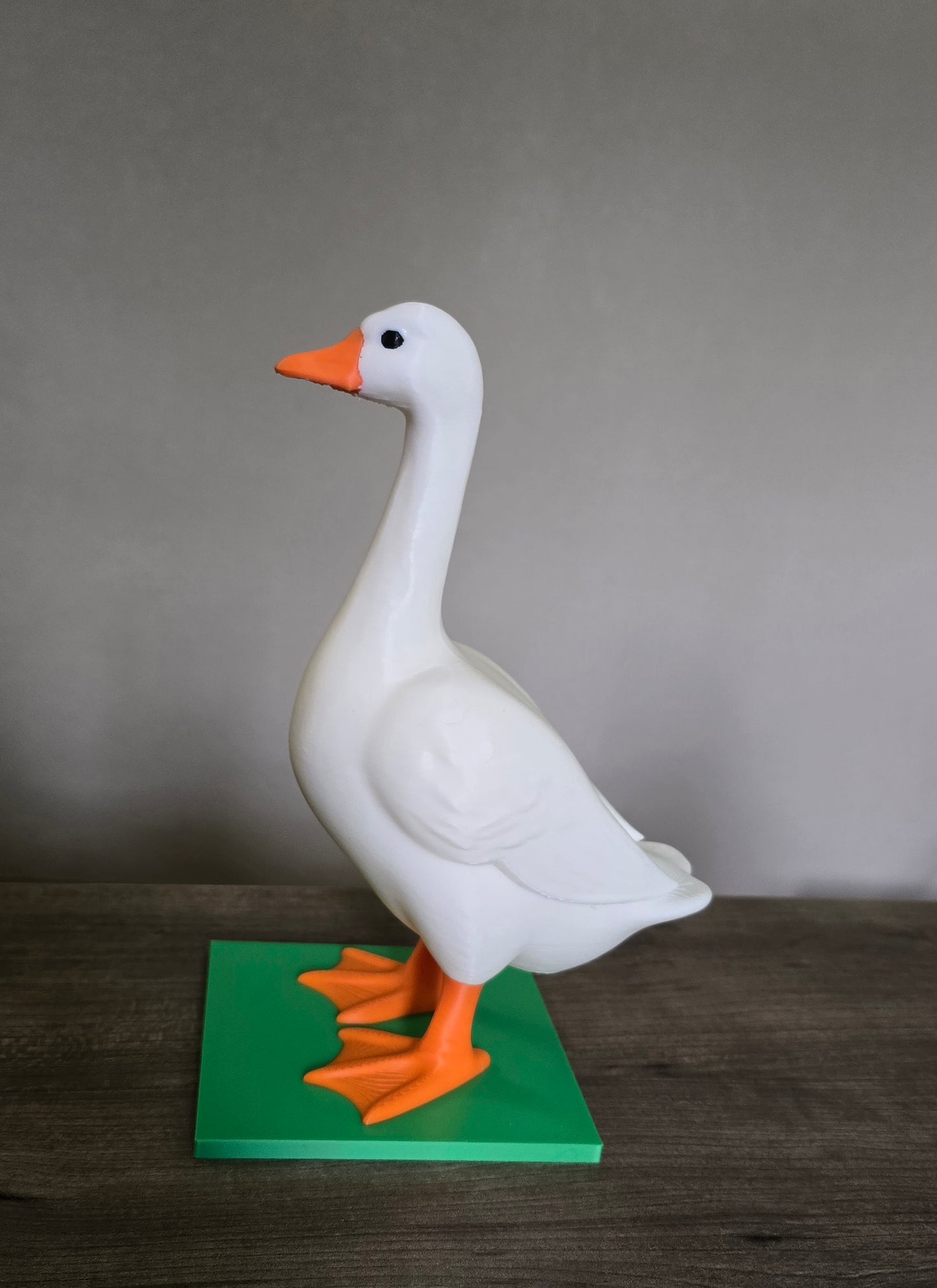 3D printed desk goose and accessories