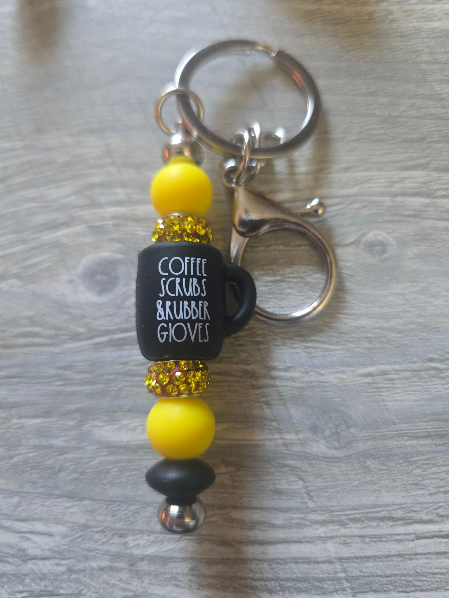 Beaded keychains
