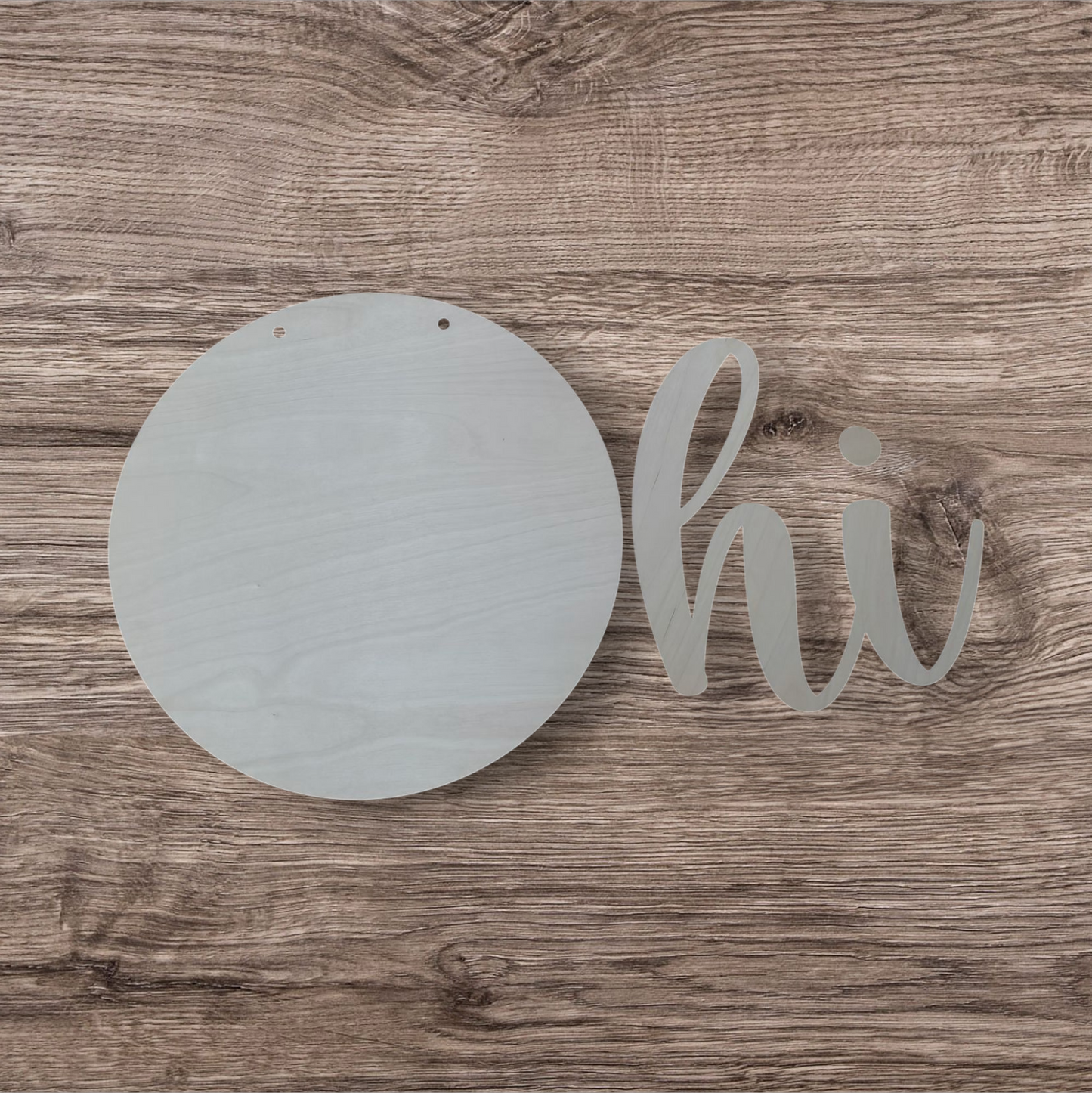 hi sign 15" DIY sale