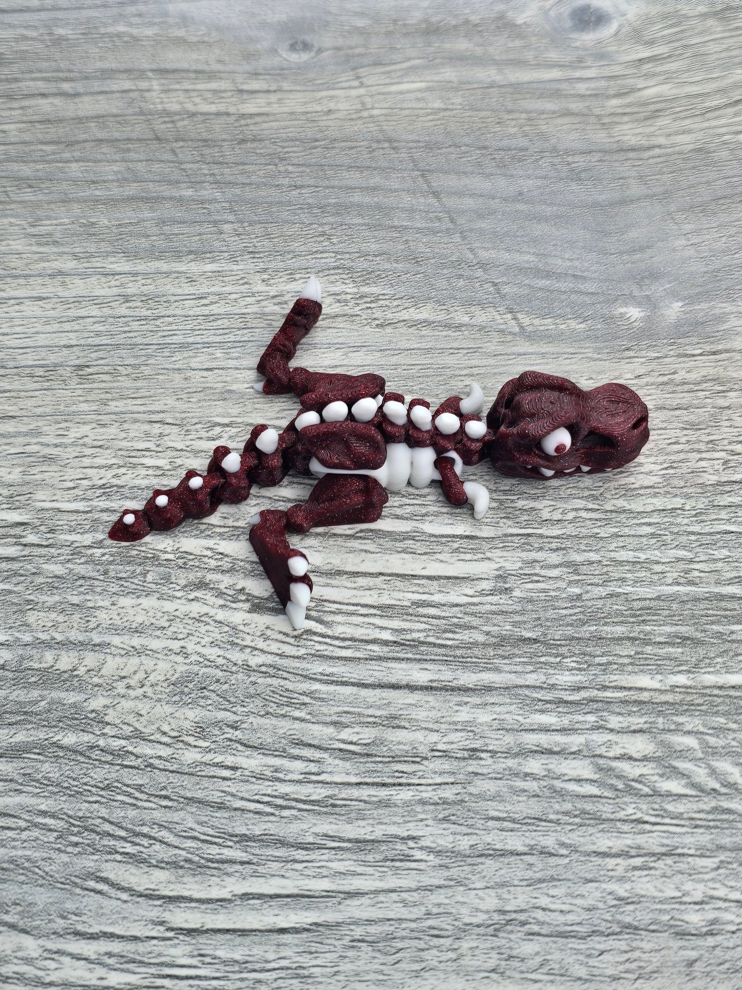 3D printed mini T-Rex dinosaur magnet