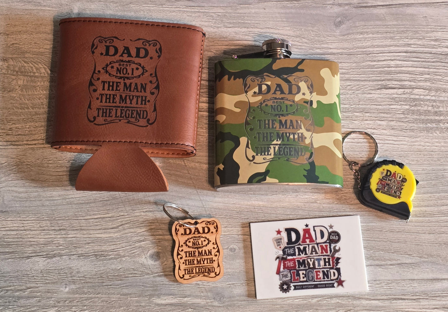 Fathers Day set Dad the man the myth the legend