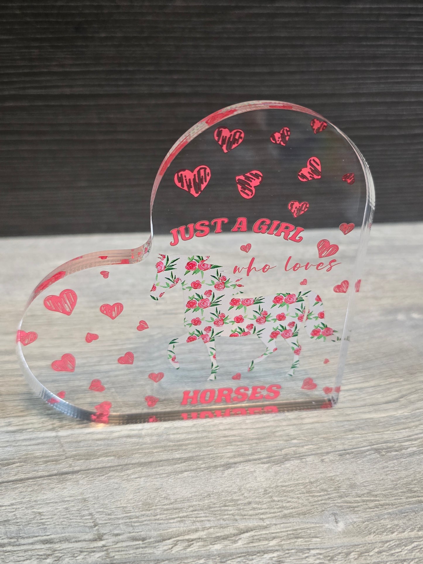 Acrylic desk signs
