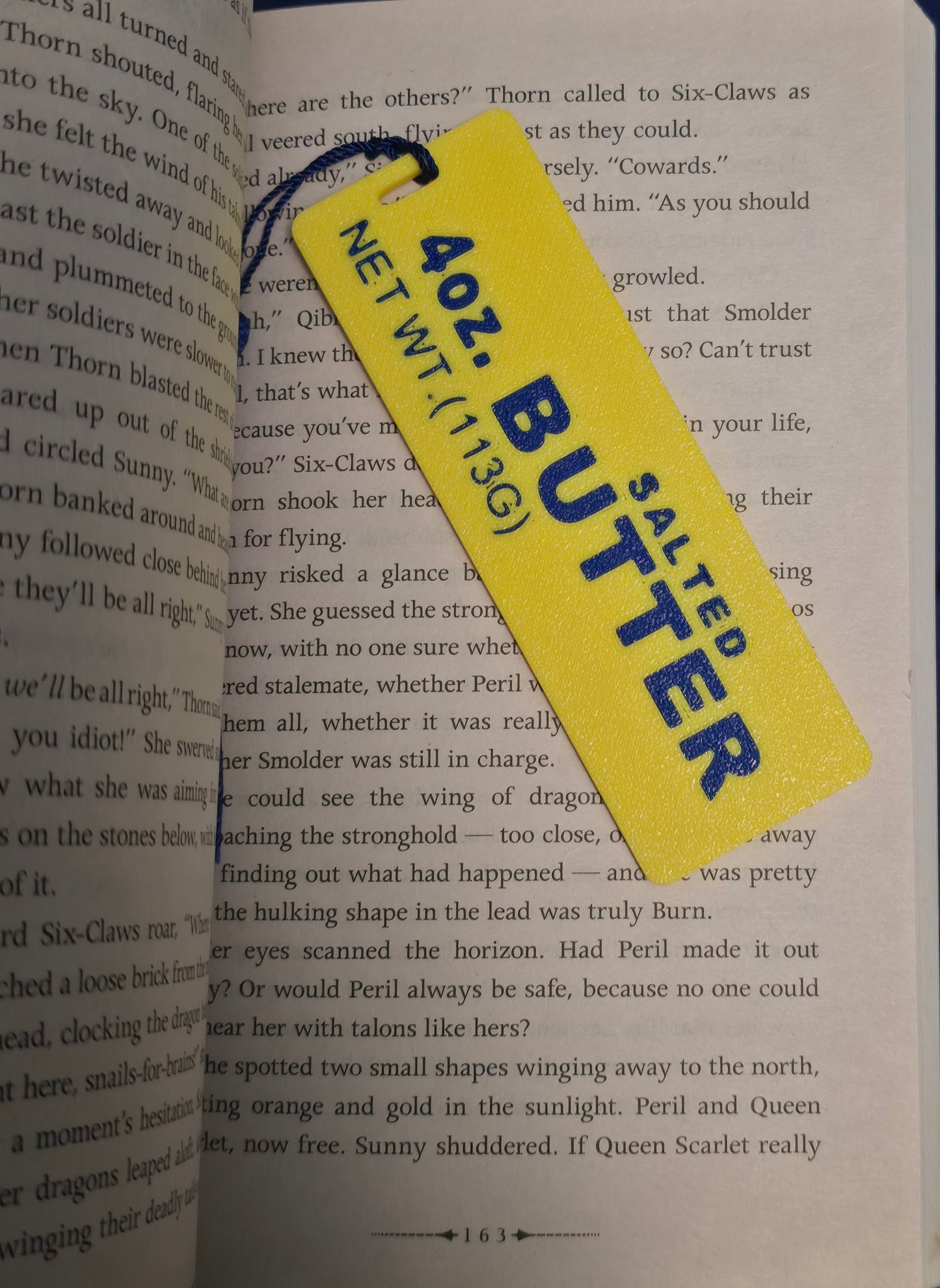 3D printed Butter bookmark