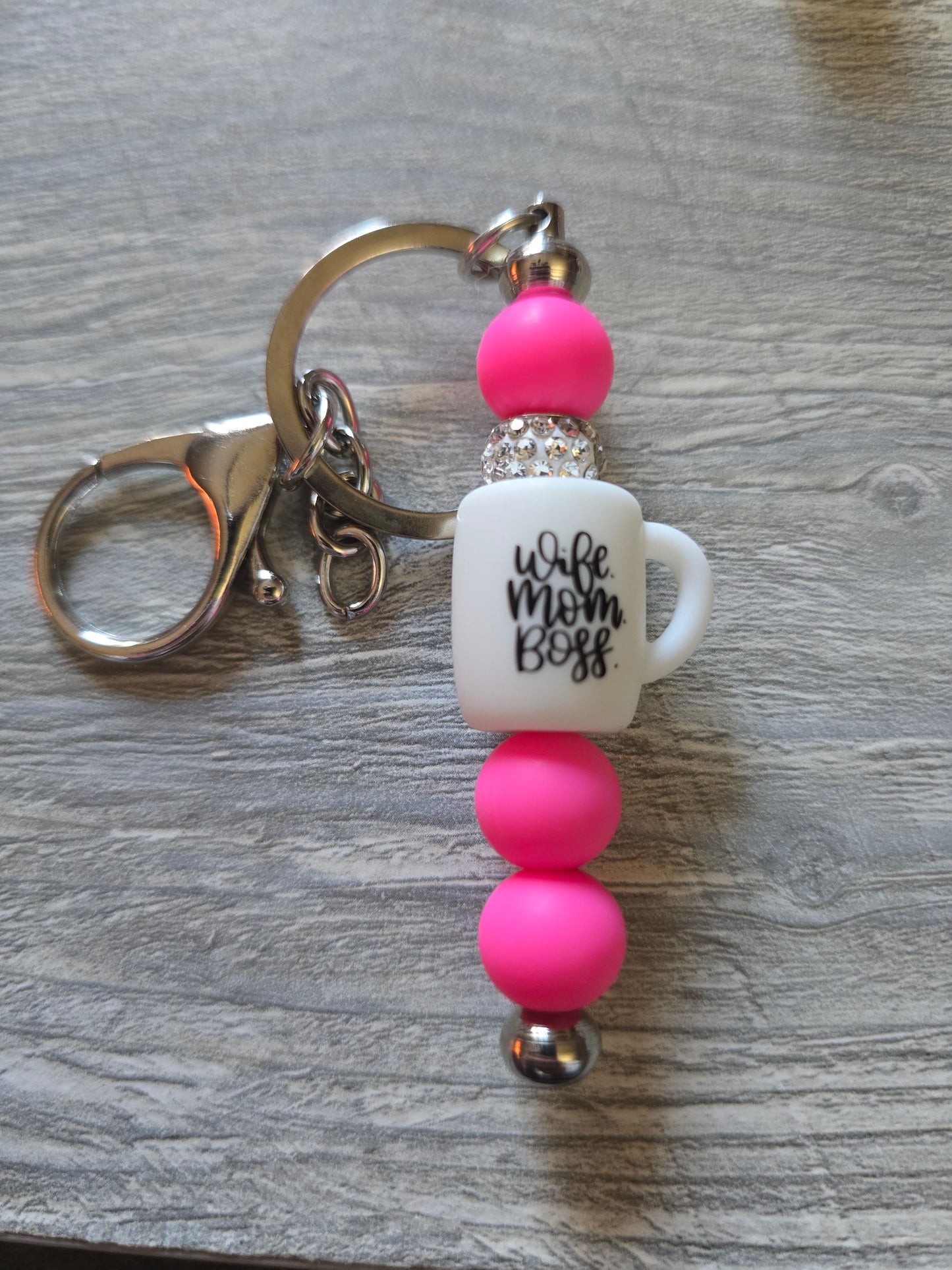 Beaded keychains