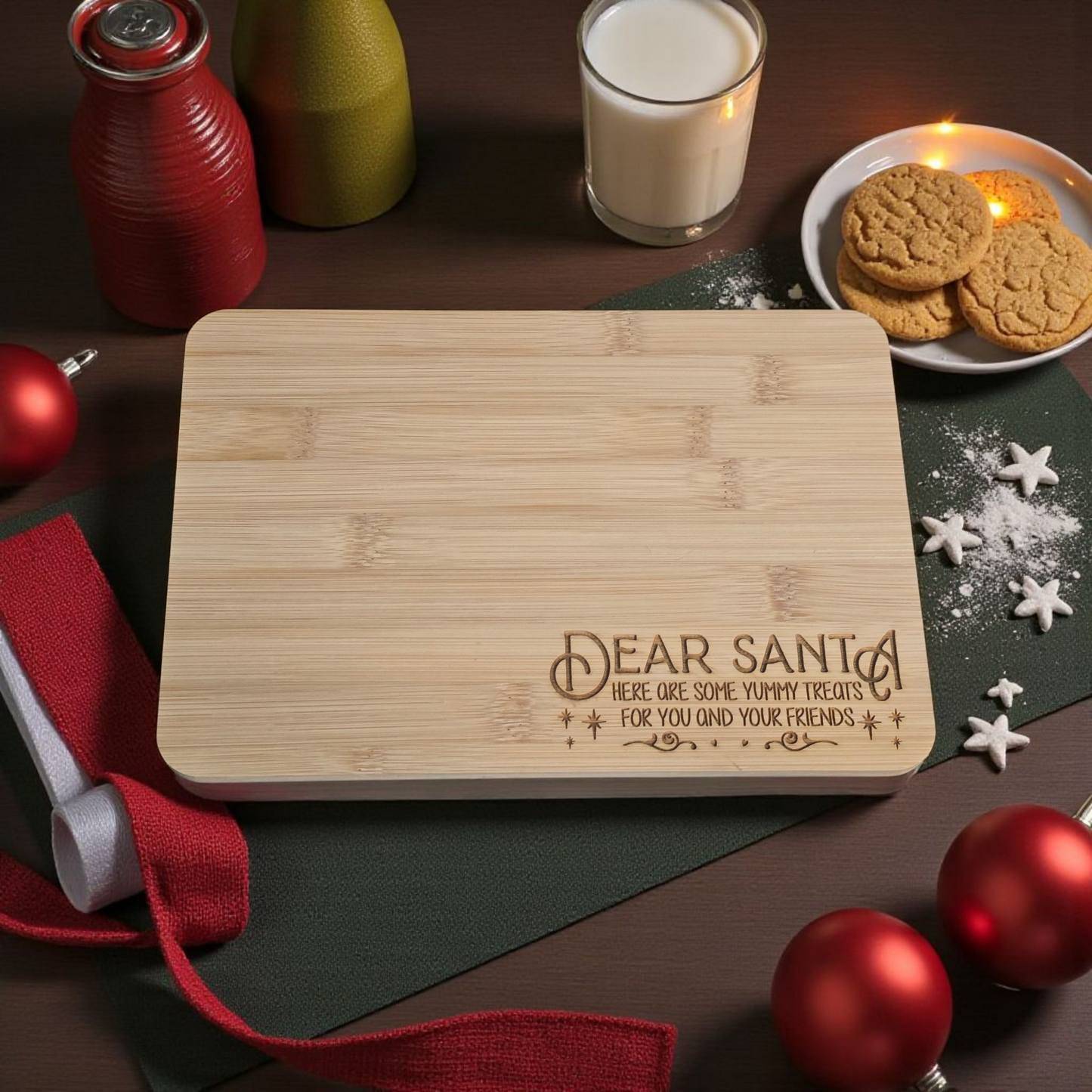 Santa Trays decoration