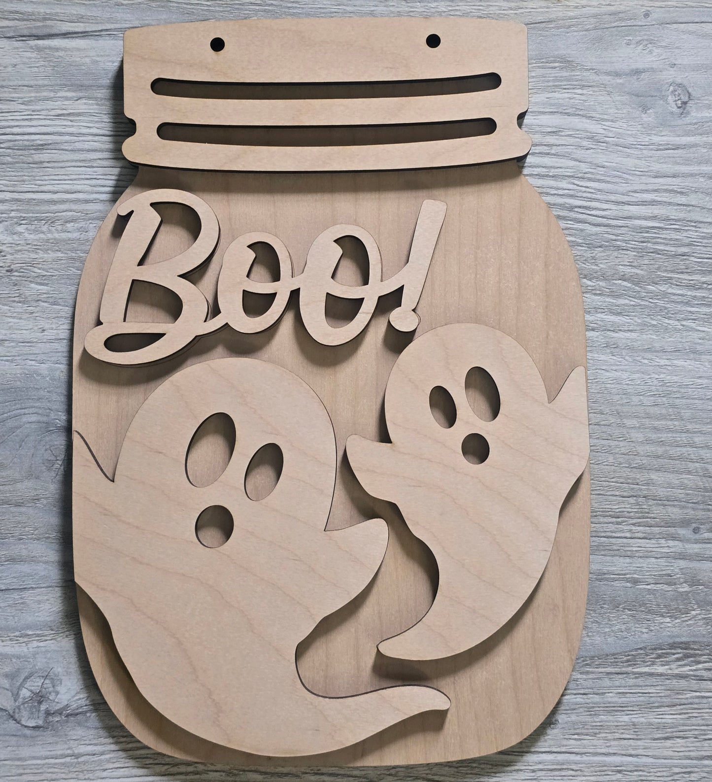 Mason jar signs DIY