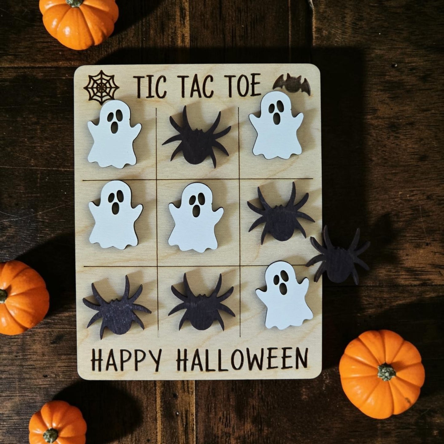 Happy Halloween Tic Tac Toe