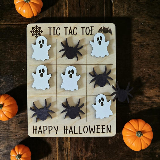 Happy Halloween Tic Tac Toe