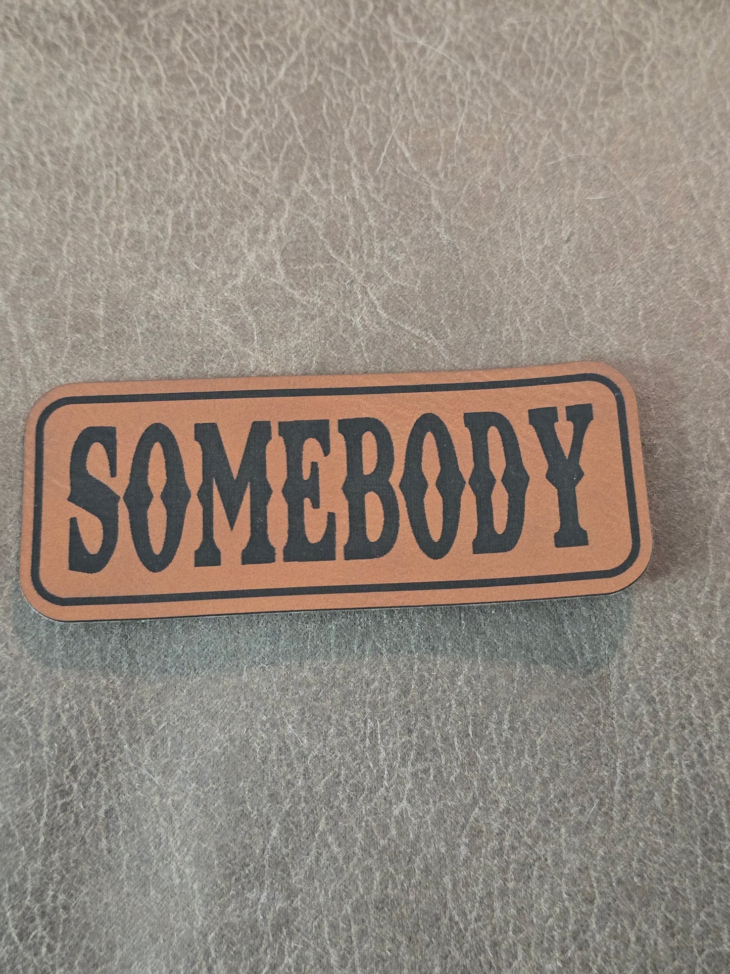 Somebody's Problem hat patch