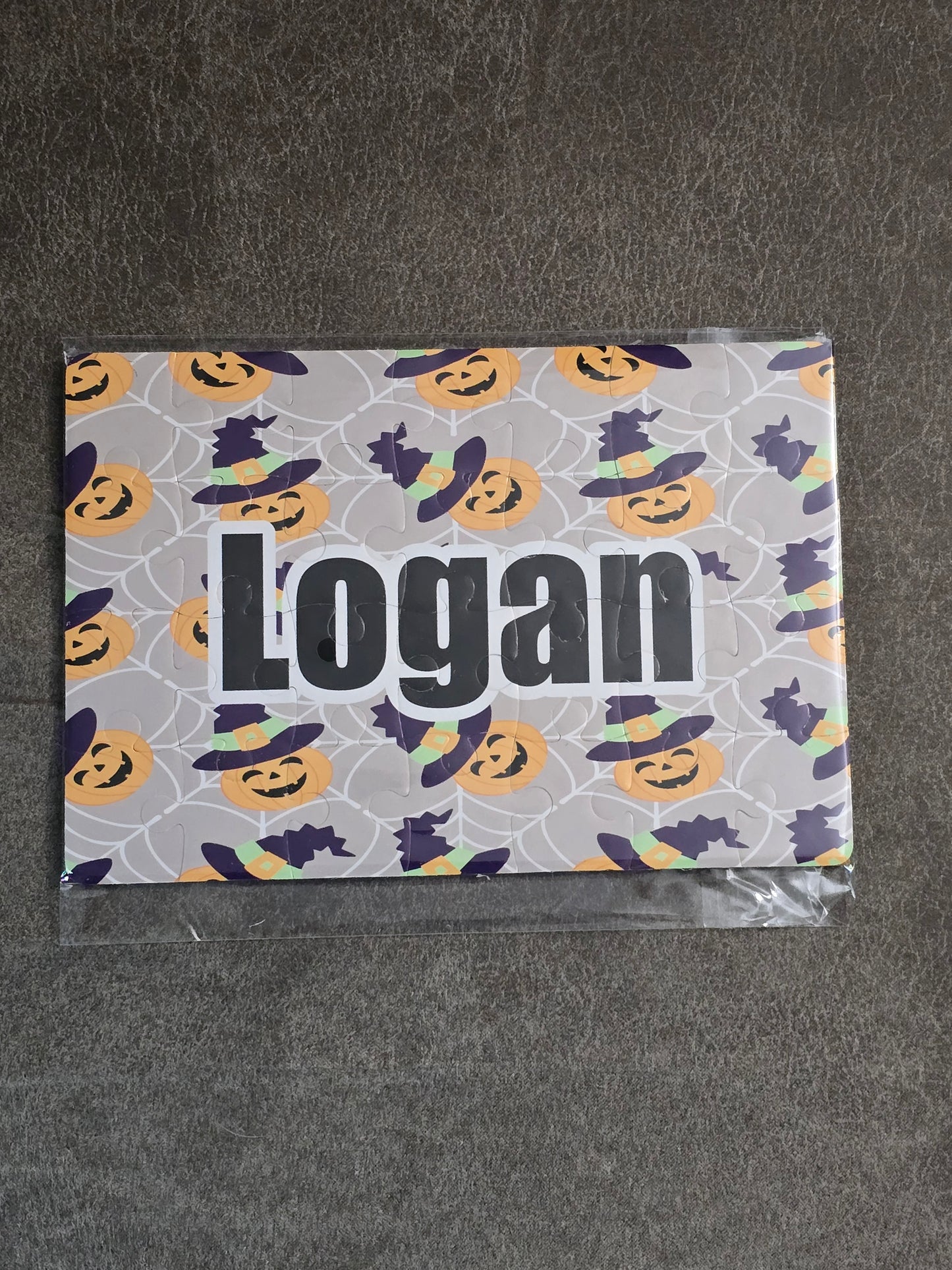 Halloween Puzzle Personalized