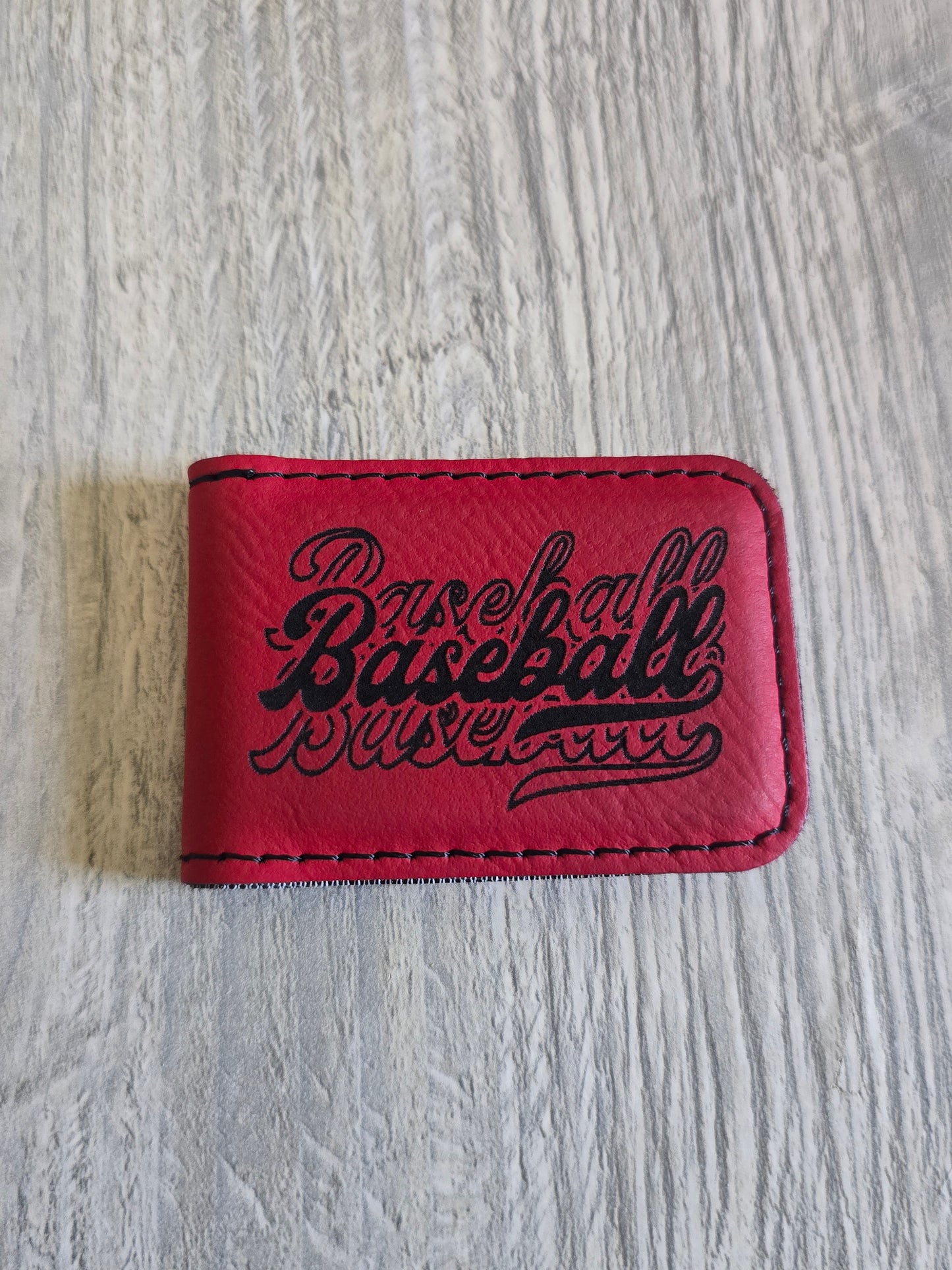Money clip leatherette multiple options