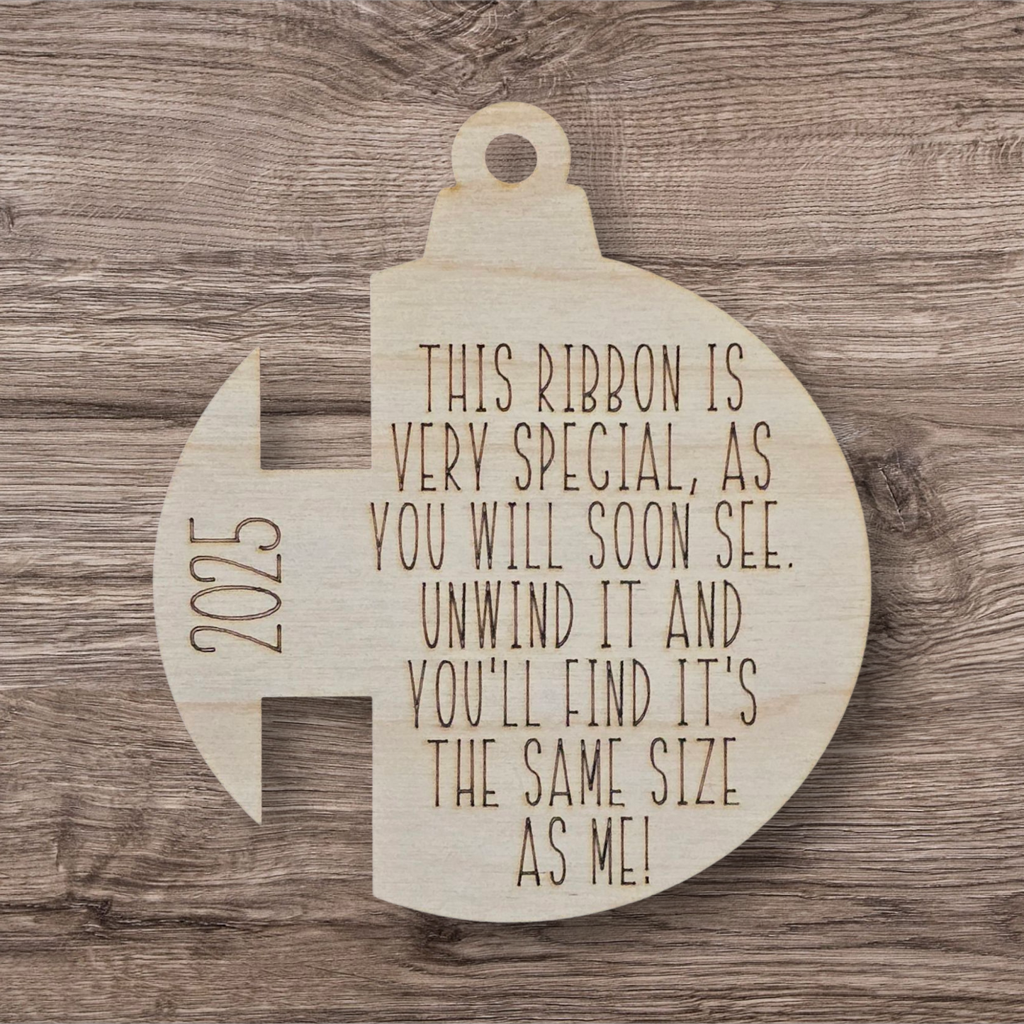 MINIMUM OF 10!! Bulk 2025 Height Christmas Ornaments