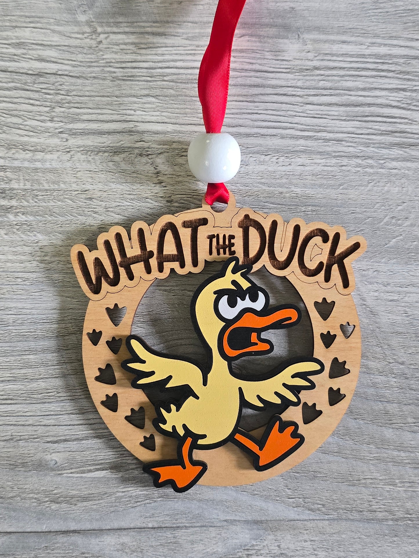 Cheeky F-CAW-F Christmas Ornament