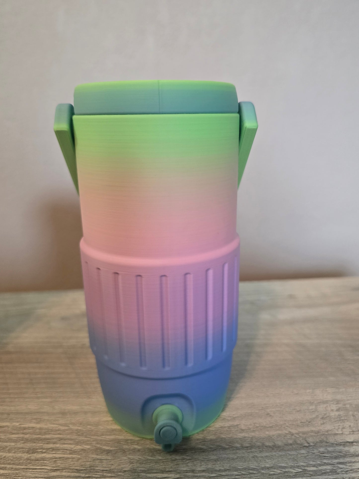 3D printed can cooler pencil and multi color