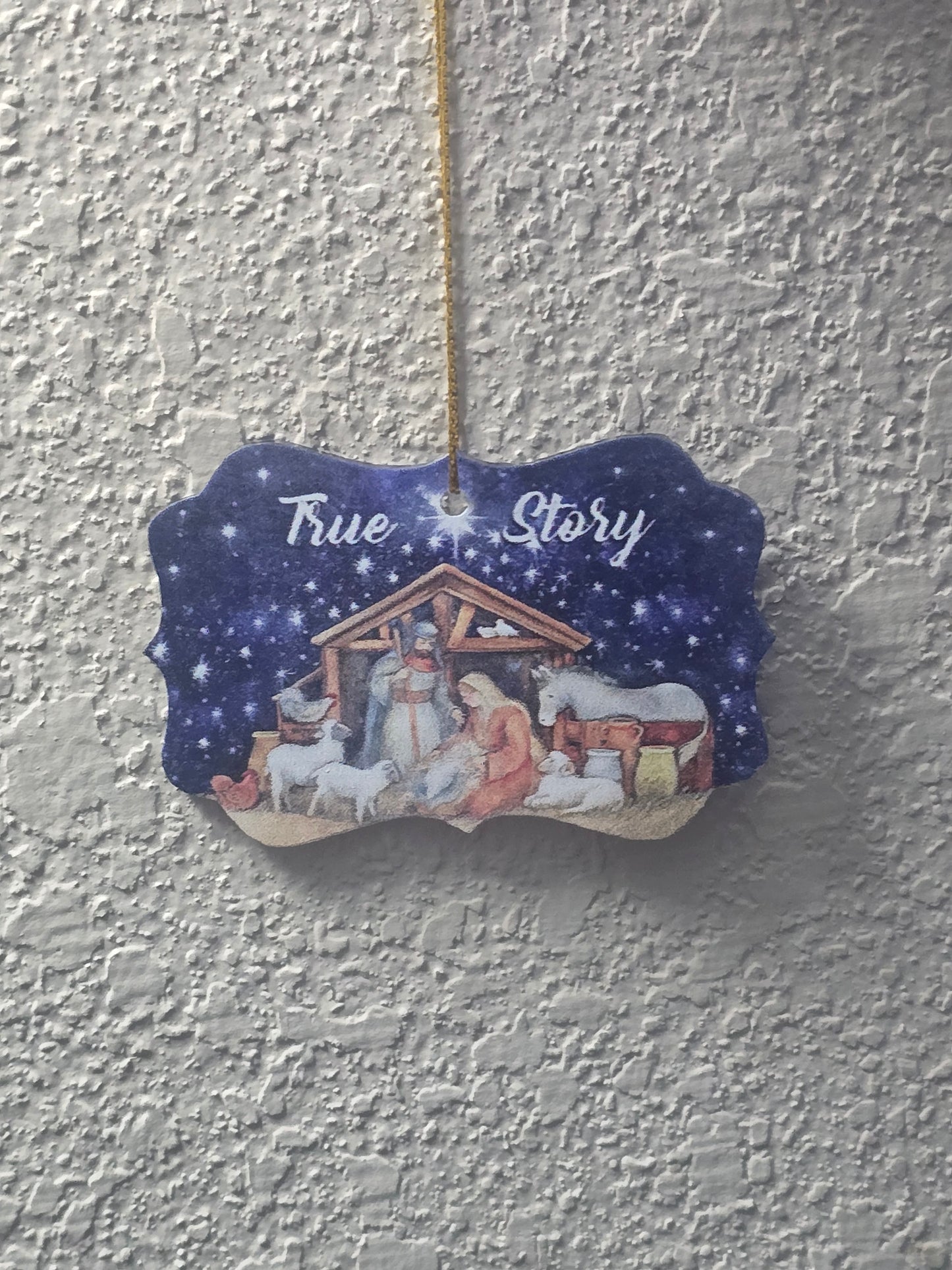 True Story Christmas Ornament
