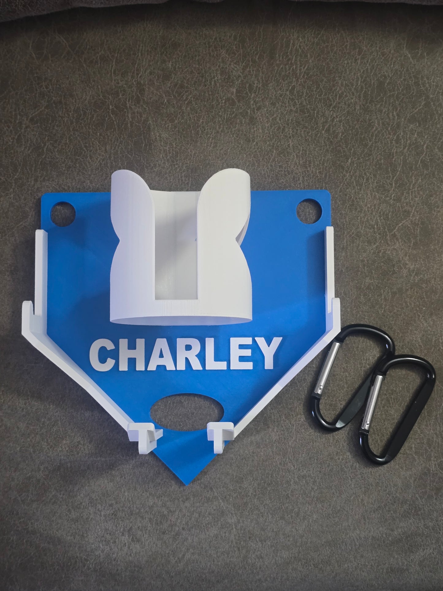 3D printed Dugout organizer baseball softball Personalized with name