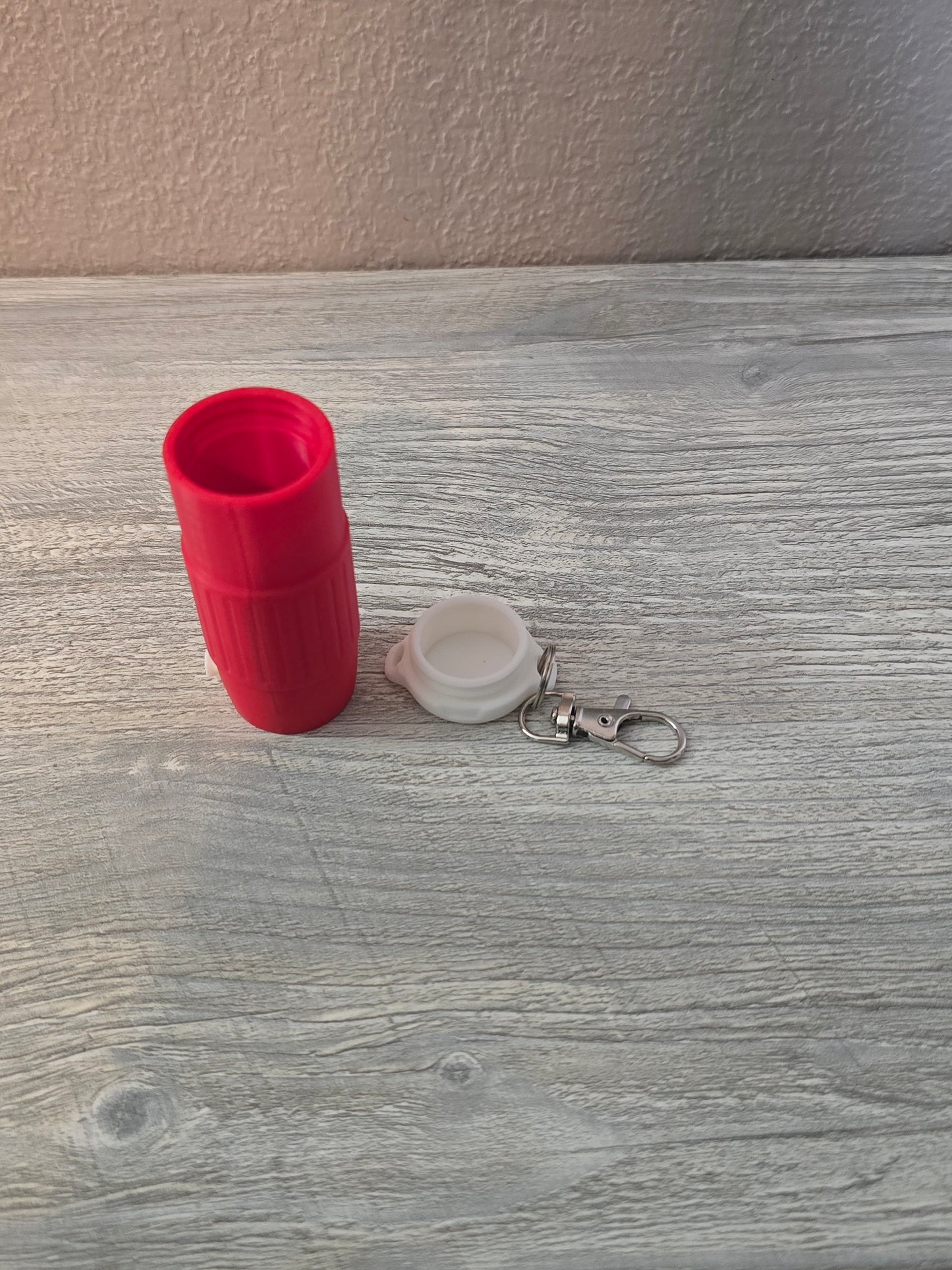 3D printed lip balm holder cooler keychain