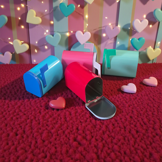 Valentines Day Mailbox personalized with name