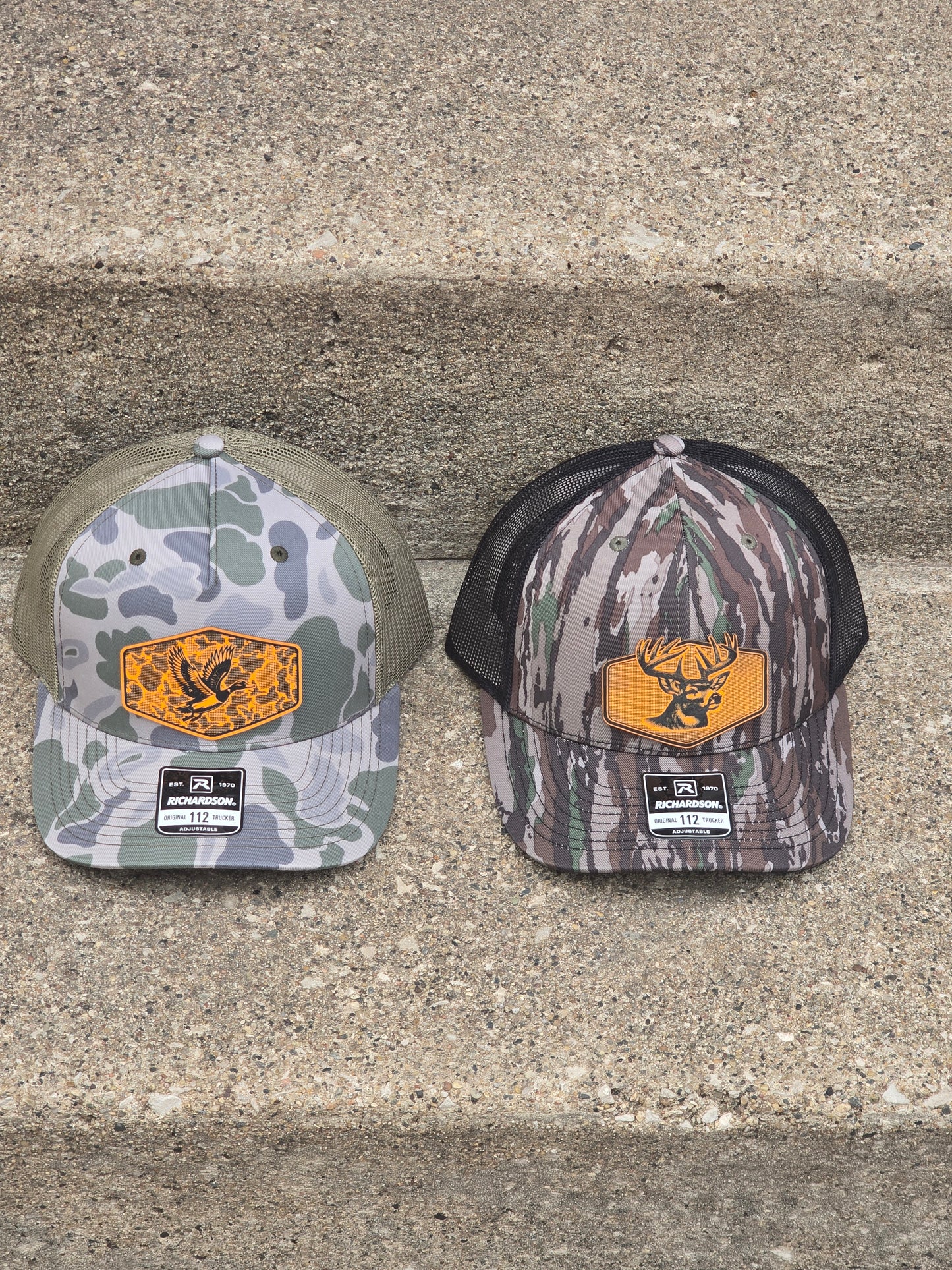 Camo and duck camo Richardson 112 Hat