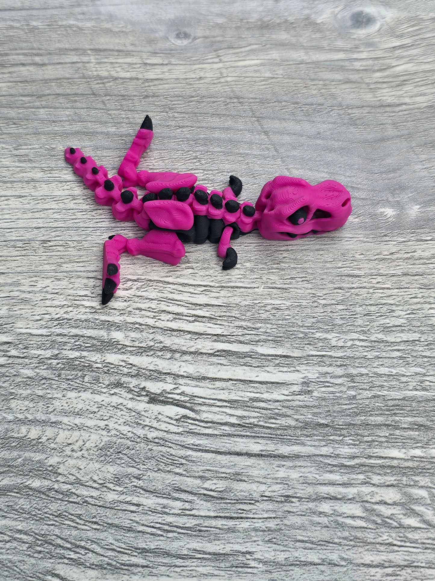 3D printed mini T-Rex dinosaur magnet