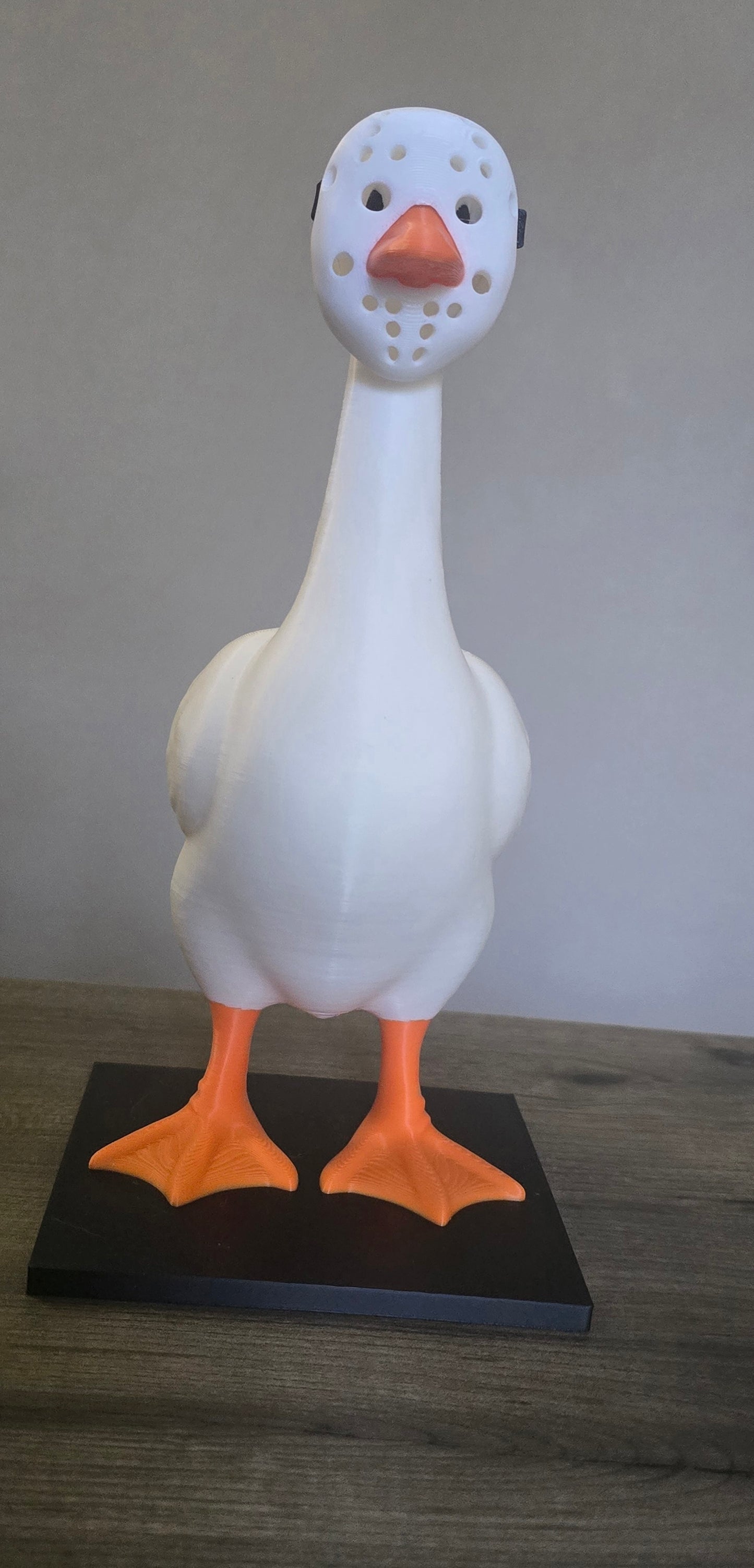 3D printed desk goose and accessories