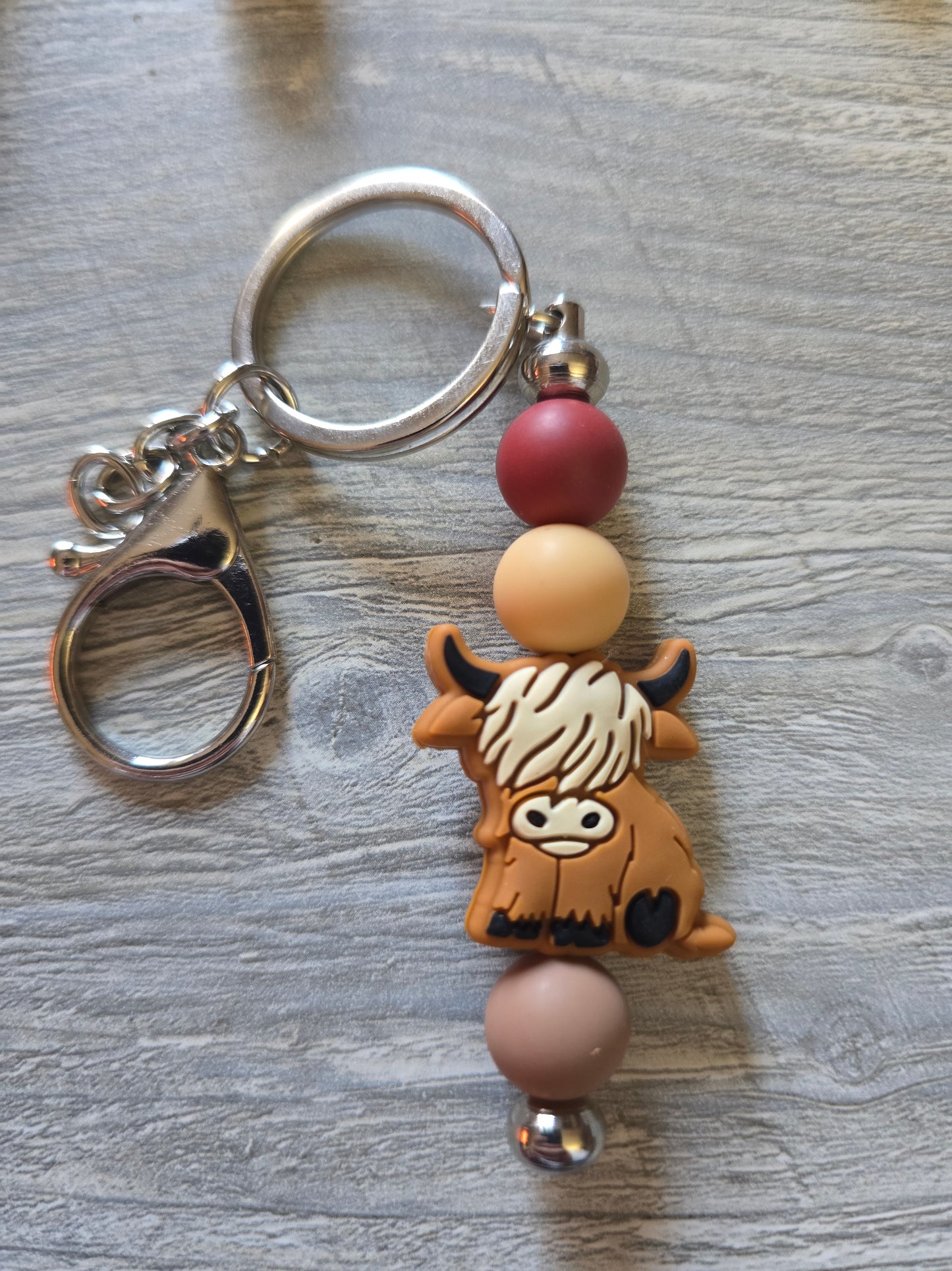 Beaded keychains