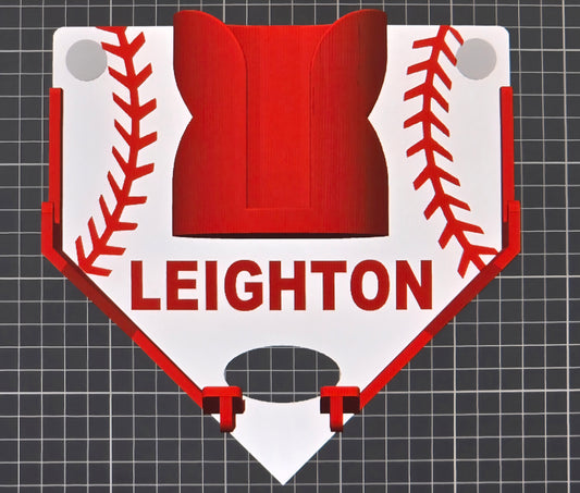 3D printed WITH LACES Dugout organizer baseball softball Personalized with name