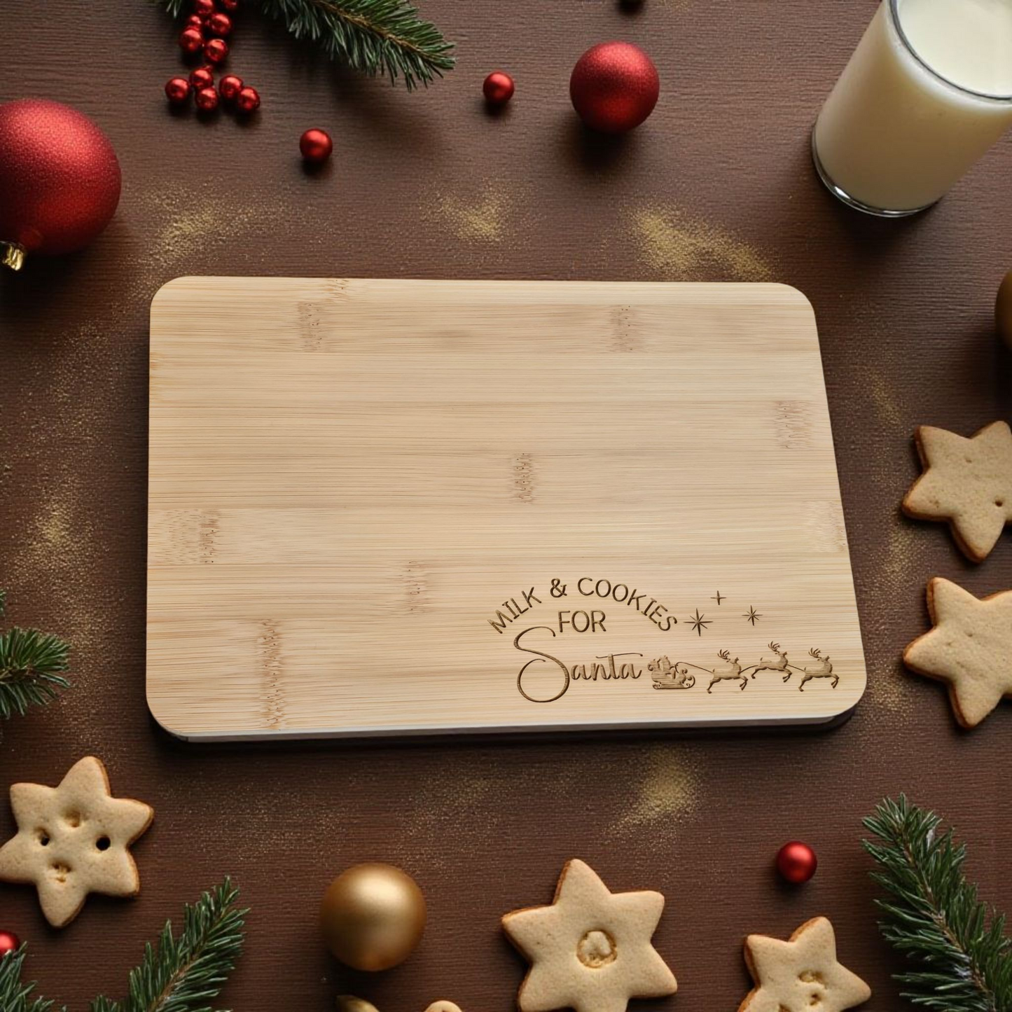 Santa Trays decoration