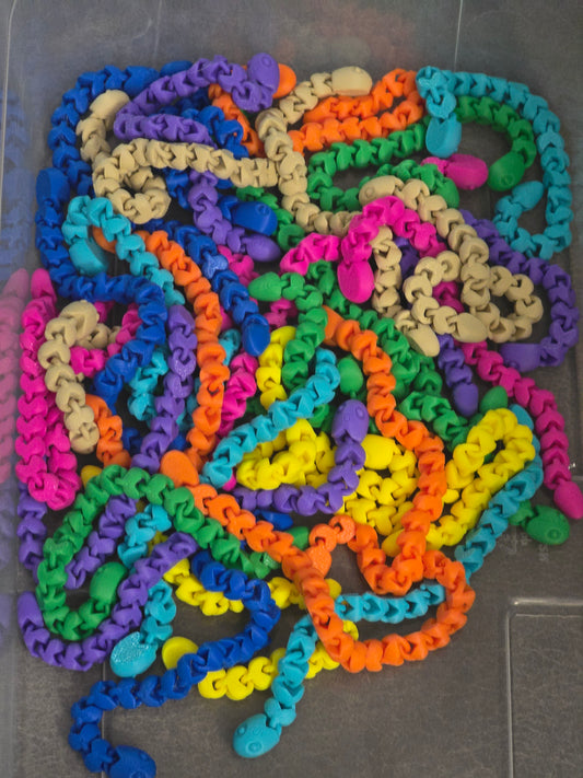 3D printed Miniature Snakes