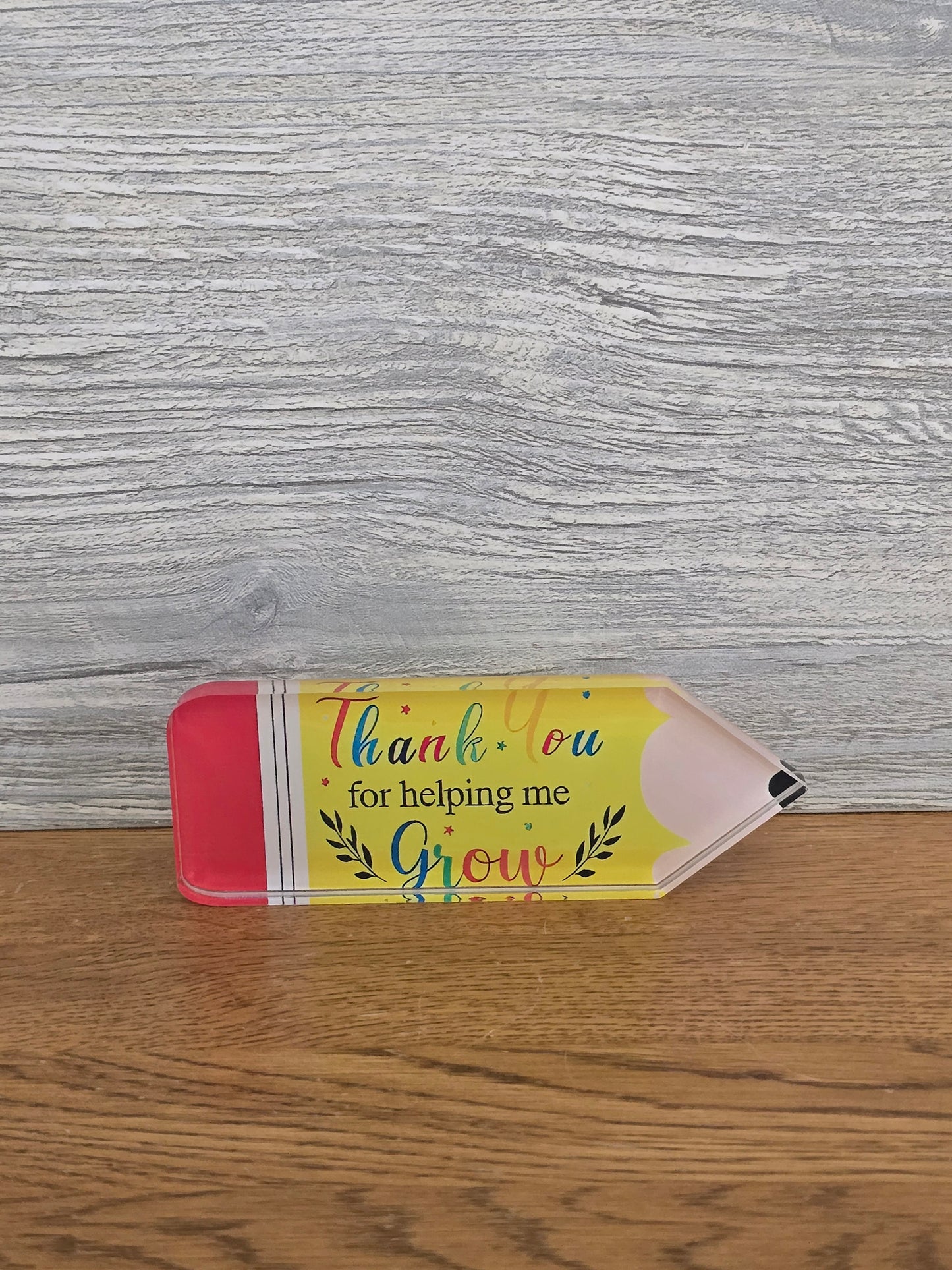 Acrylic teacher gift