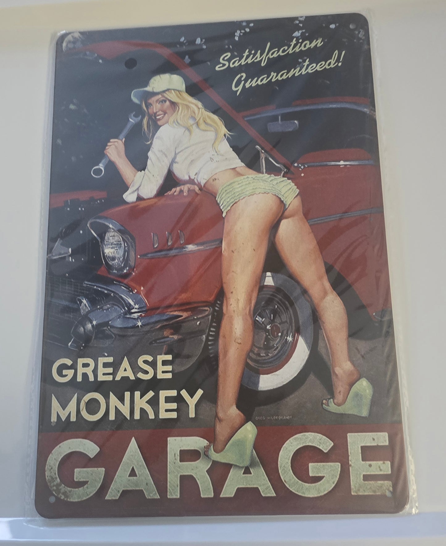 Metal reproduction signs