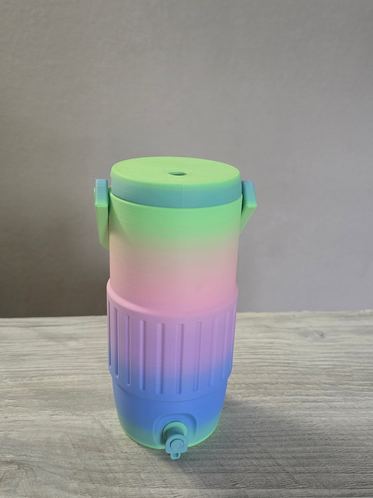 3D printed can cooler pencil and multi color