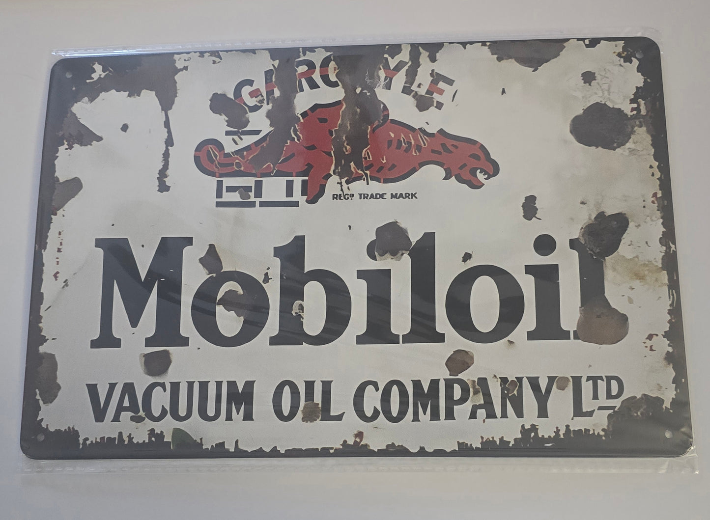 Metal reproduction signs