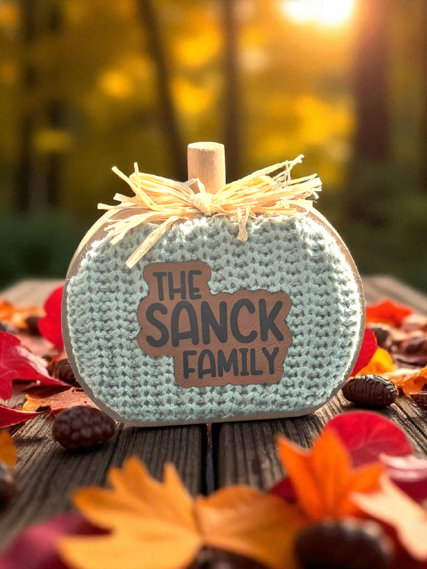 Personalized Knit Pumpkin limited quantity!!