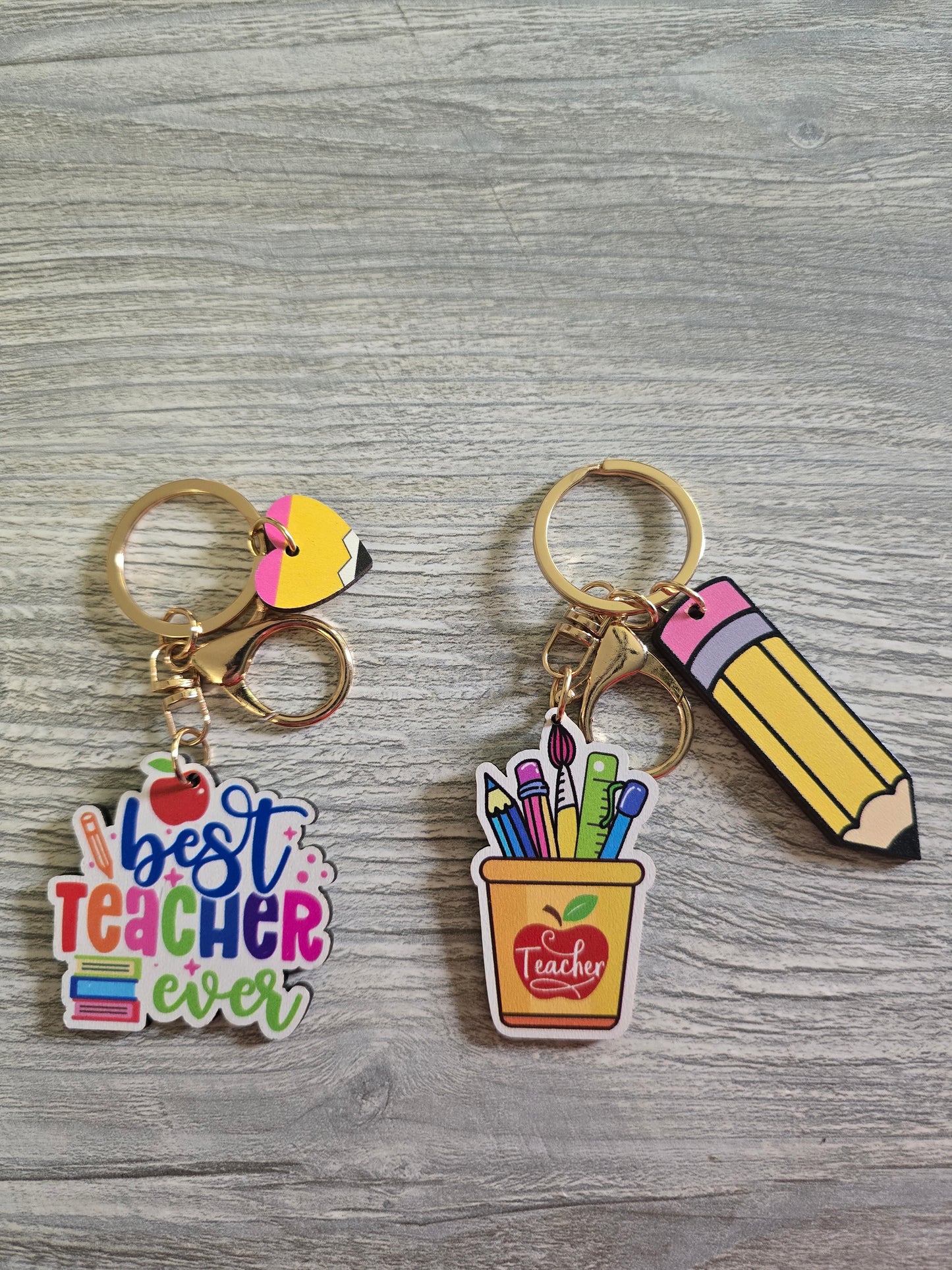 Teacher keychains