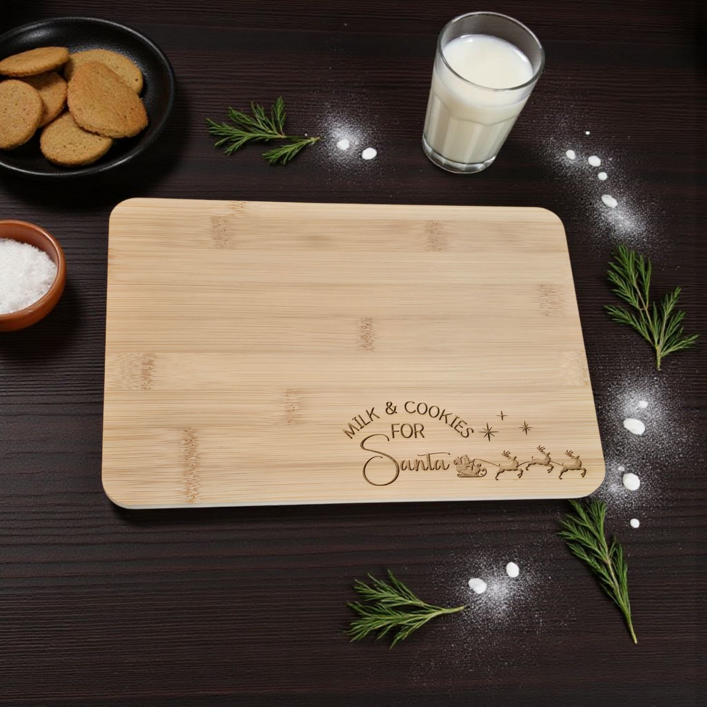 Santa Trays decoration
